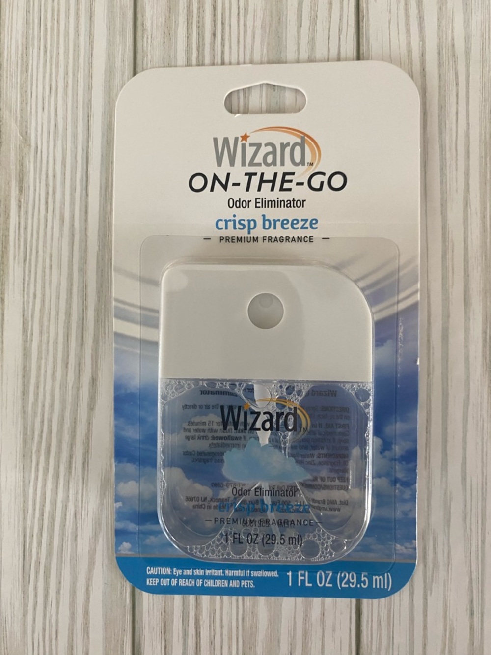 3/$10 WIZARD On-The-Go Odor Eliminator *CRISP BREEZE